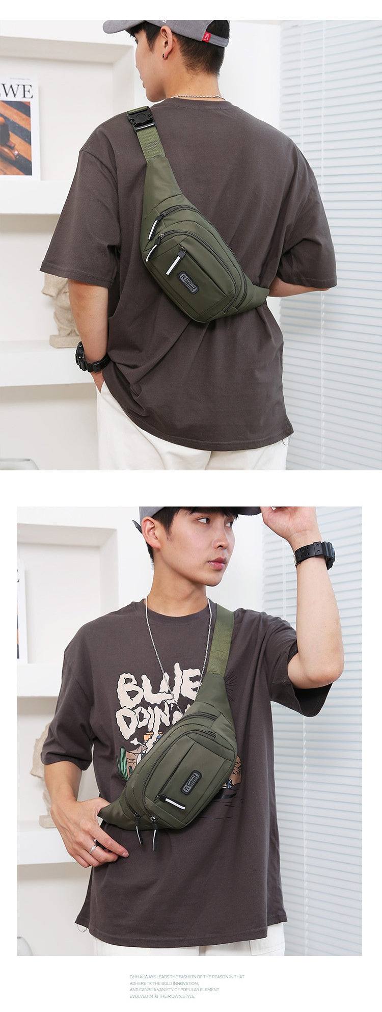 Men’s Multifunctional Waist Bag
