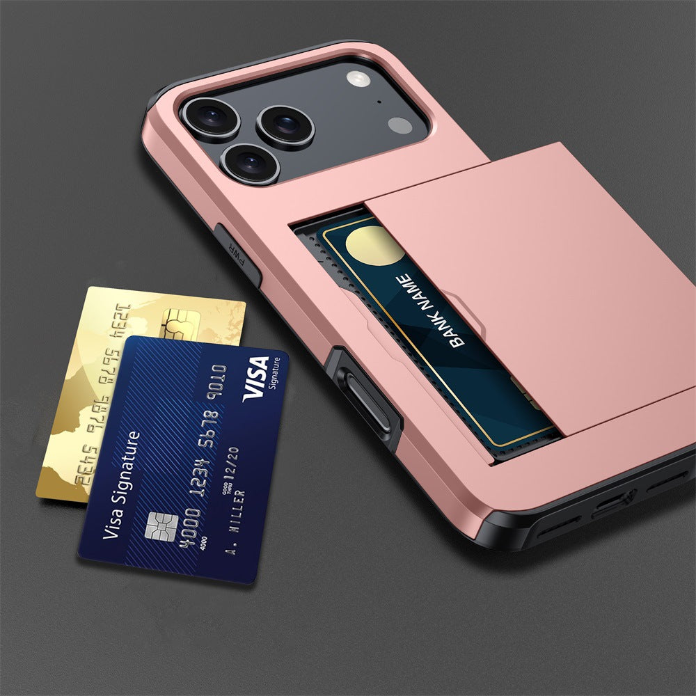 Sliding Cover Card Phone Case