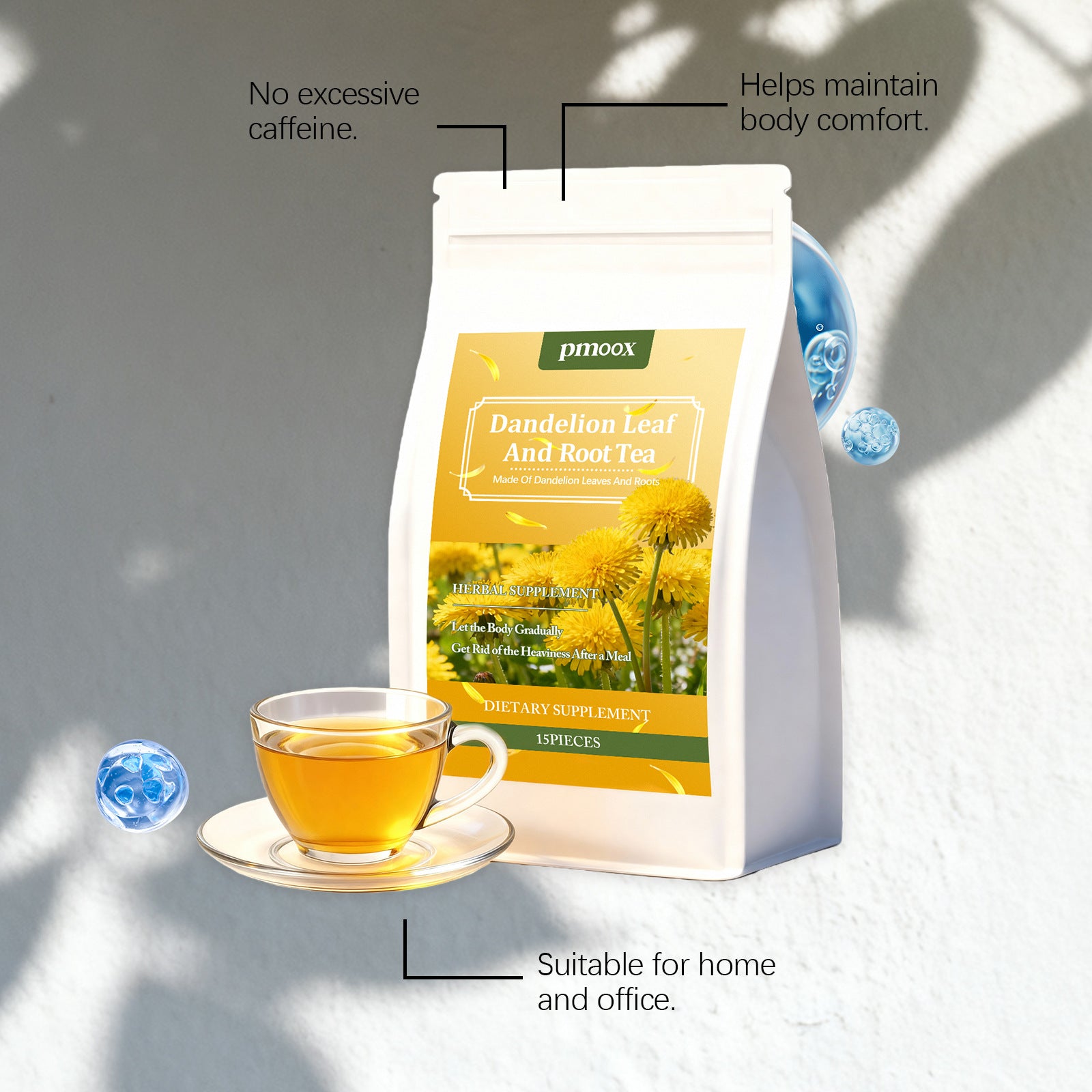 Dandelion Leaf & Root Nourishing Tea –Detox & Digestive Wellness Blend (60g)
