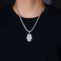 Luxury Moissanite Necklace – Plated Pendant, Timeless Light Luxury Jewelry