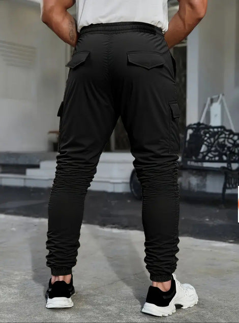 Men’s Outdoor Casual Long Pants – American Style Sweatpants