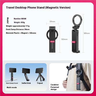 MA88 Magnetic Travel Portable Phone Holder