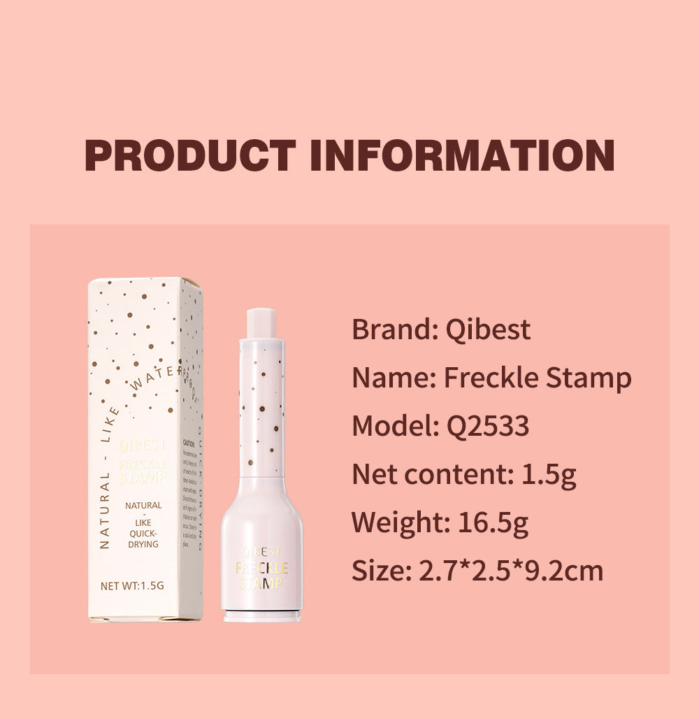 Brown Facial Pseudo Freckle Makeup Brush