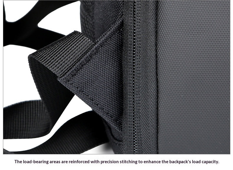 Multi-Functional Black Laptop Backpack