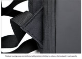 Multi-Functional Black Laptop Backpack