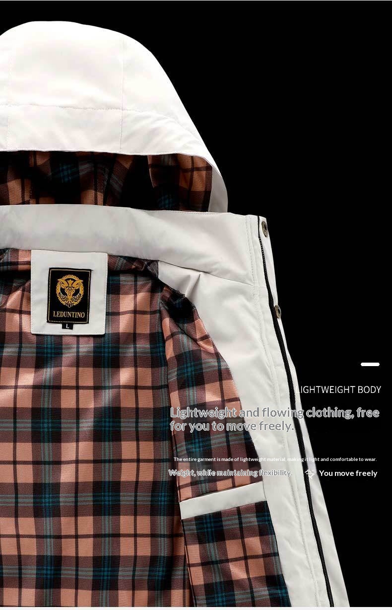 Men’s Mid-Length Casual Jacket