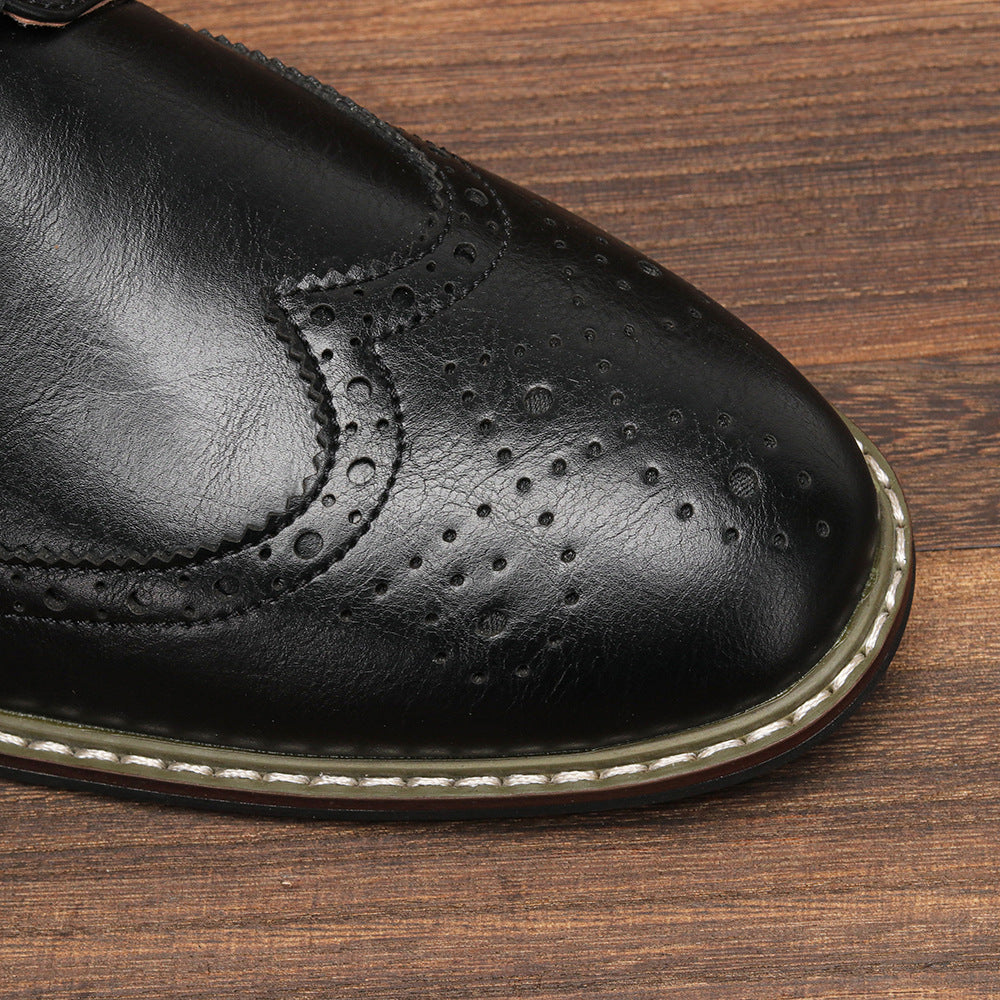 Classic Men’s Brogue Business Shoes