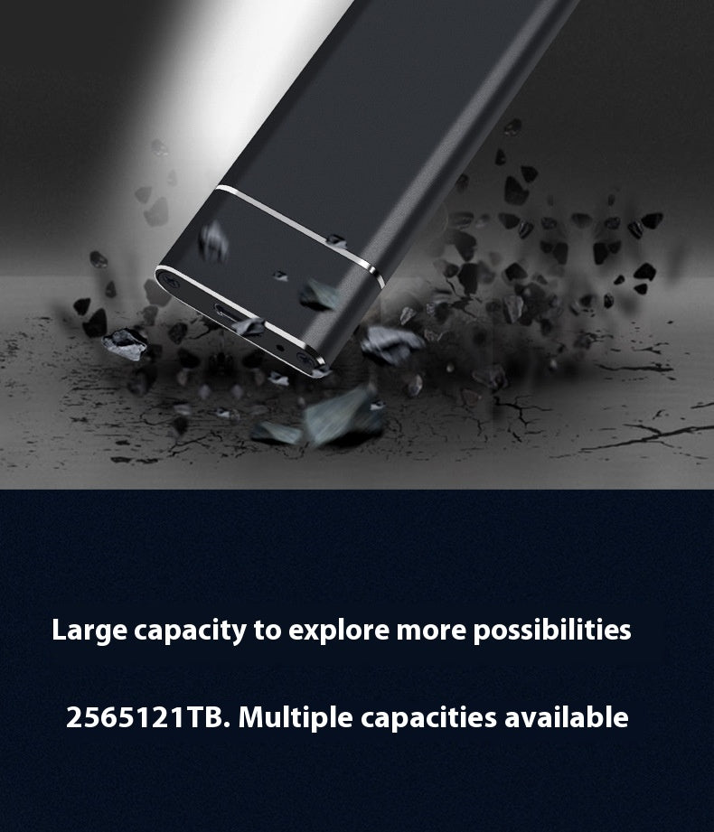 Portable Solid-State External Hard Disk