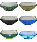 Fully Automatic Quick-Opening Hammock with Mosquito Net