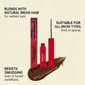 Red‑Infused Longwear Brow Tint