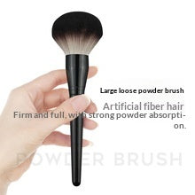 H‑Set Vintage Soft Black Walnut Makeup Brush