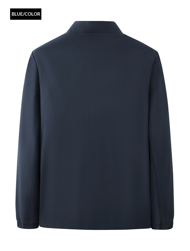 Versatile Casual Stand-Collar Jacket