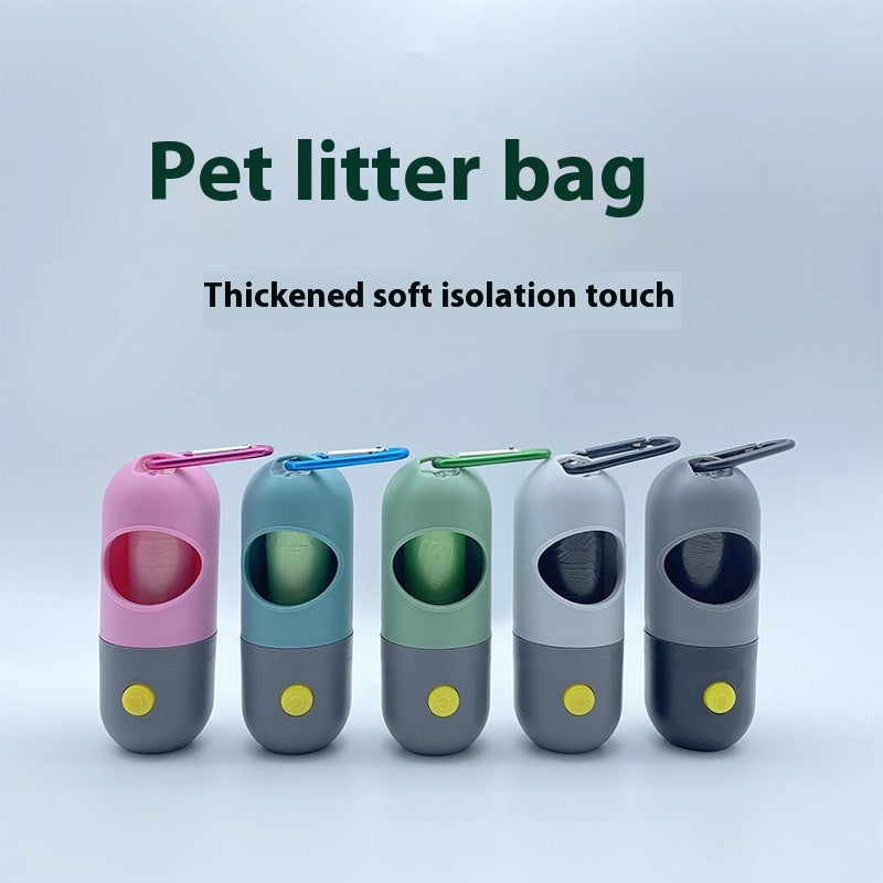 LED Pet Waste Bag Dispenser