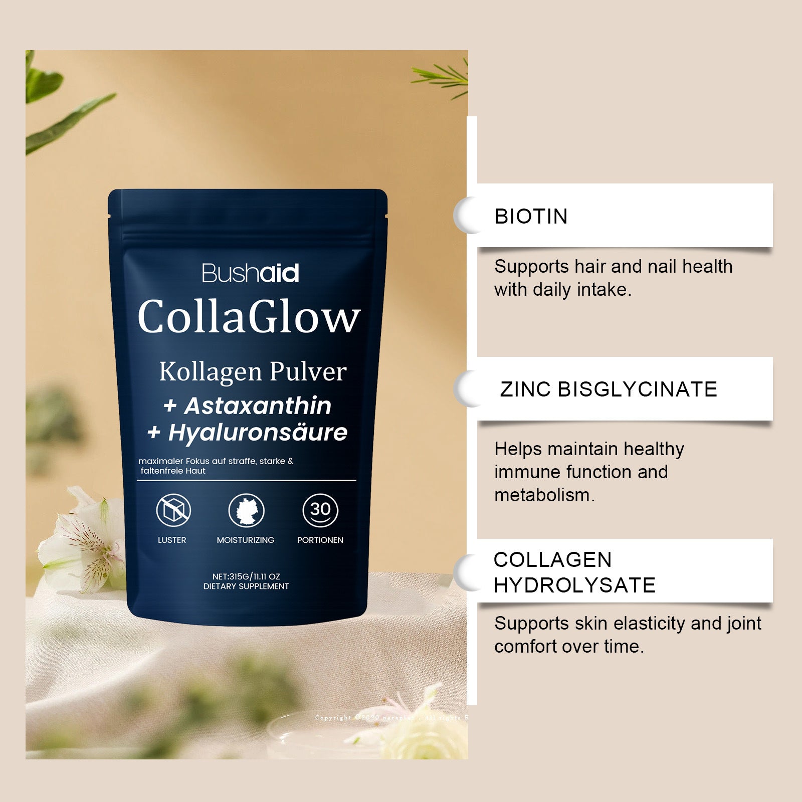 Dietary Supplement – Daily Health Support for Energy & Immunity