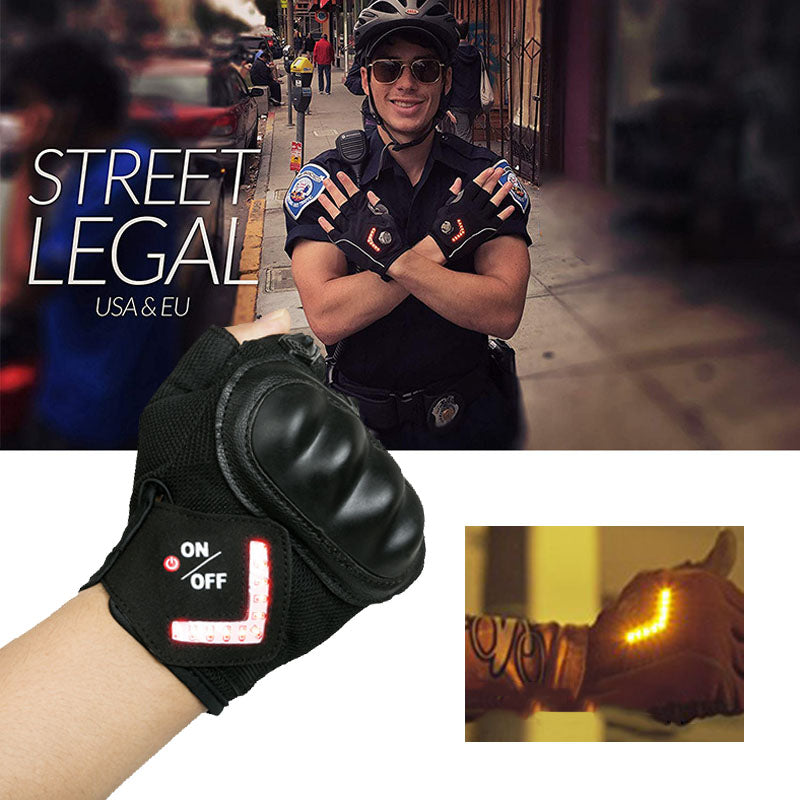 Turn Auto-Sensing Sport Riding Gloves