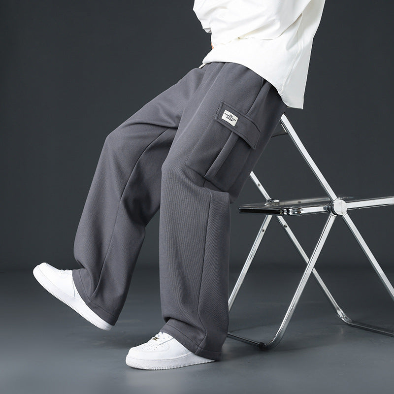 Men’s Casual Wide-Leg Pants