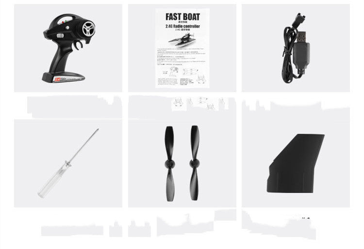 Remote Control High-Speed Electric Toy Boat