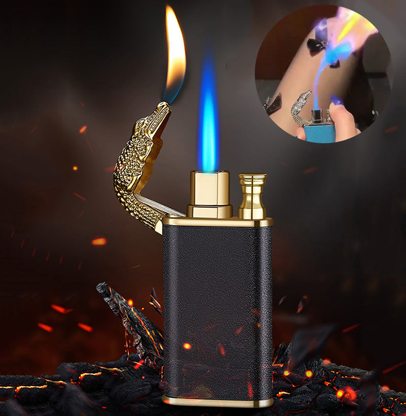 Vector PyroCore Dual-Force | Kinetic Dual-Flame Executive Lighter