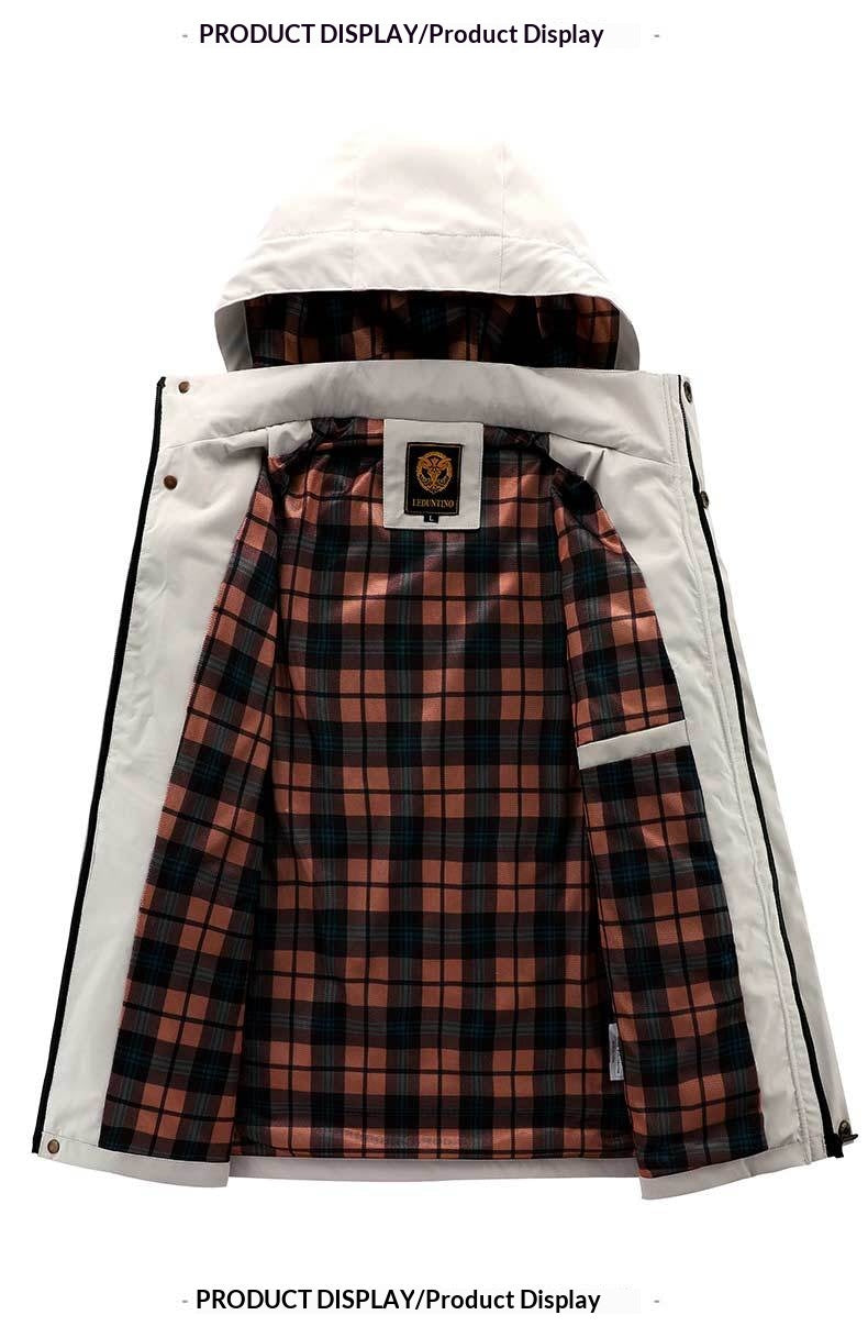 Men’s Mid-Length Casual Jacket