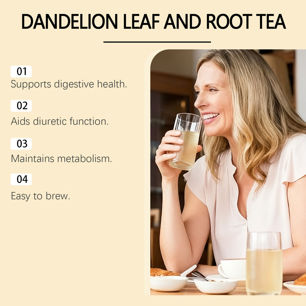 Dandelion Leaf & Root Nourishing Tea –Detox & Digestive Wellness Blend (60g)