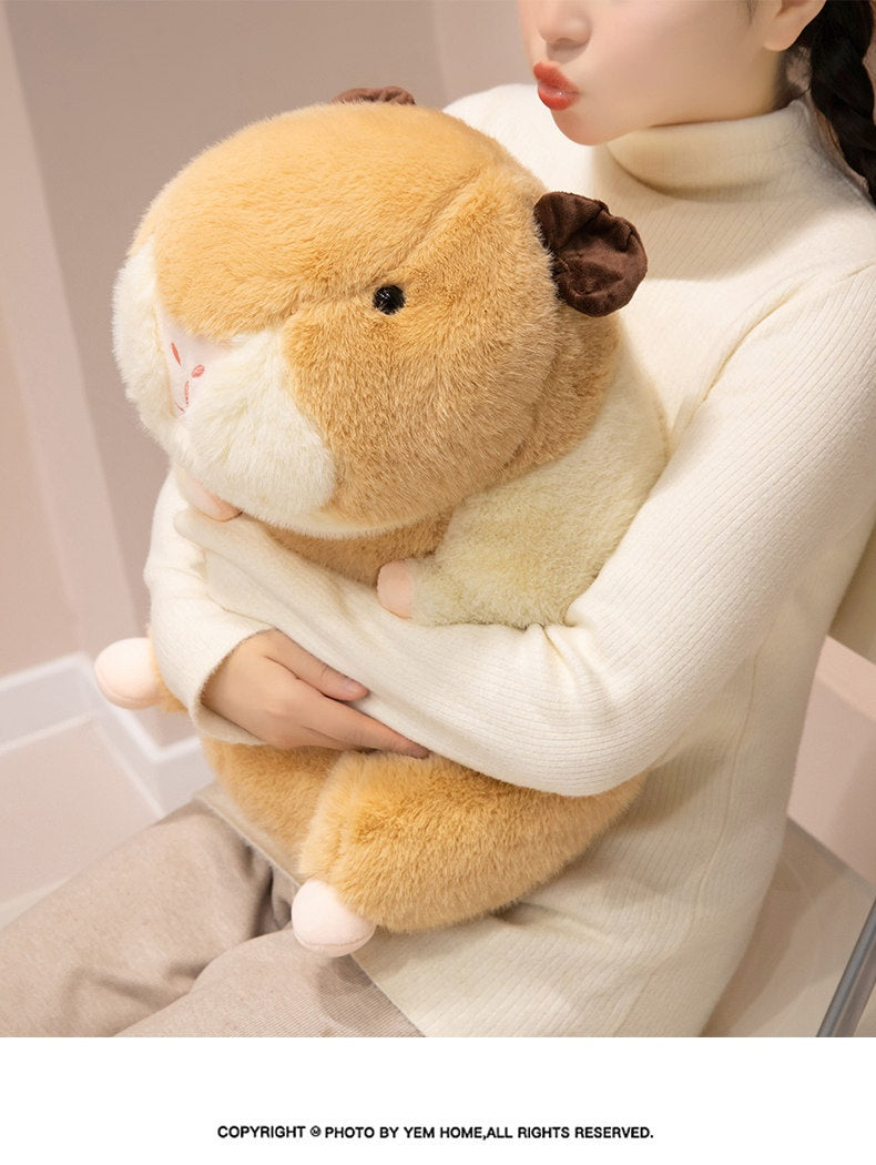 Capybara Hug Pillow – Soft Cosleeping Plush Toy for Comfort, Relaxation & Snuggling