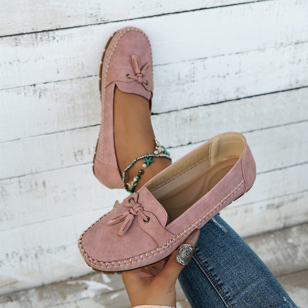 Women’s Round Head Loafers