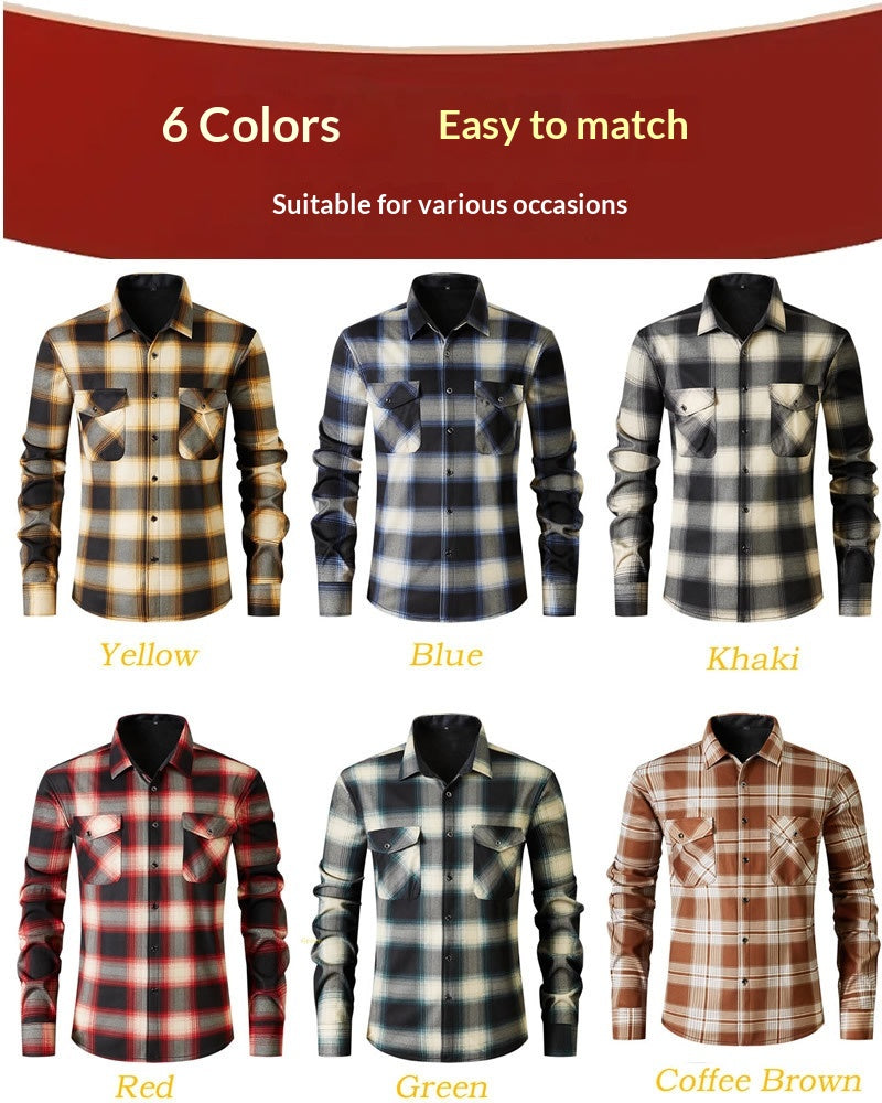 Men’s Quilted Cotton Cardigan