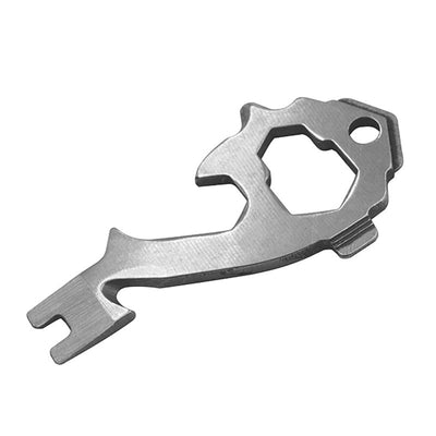 20-in-1 Compact Stainless Steel EDC Keychain Multi-Tool