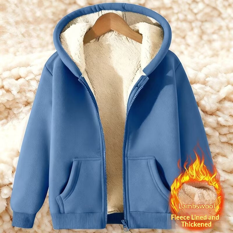 Heavyweight Fleece-Lined Extra-Thick Men’s Hoodie