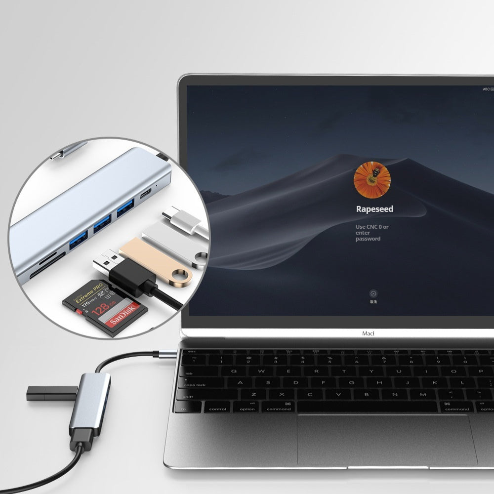 USB Expander – Type‑C to USB Multi‑Port Docking Station for Computers