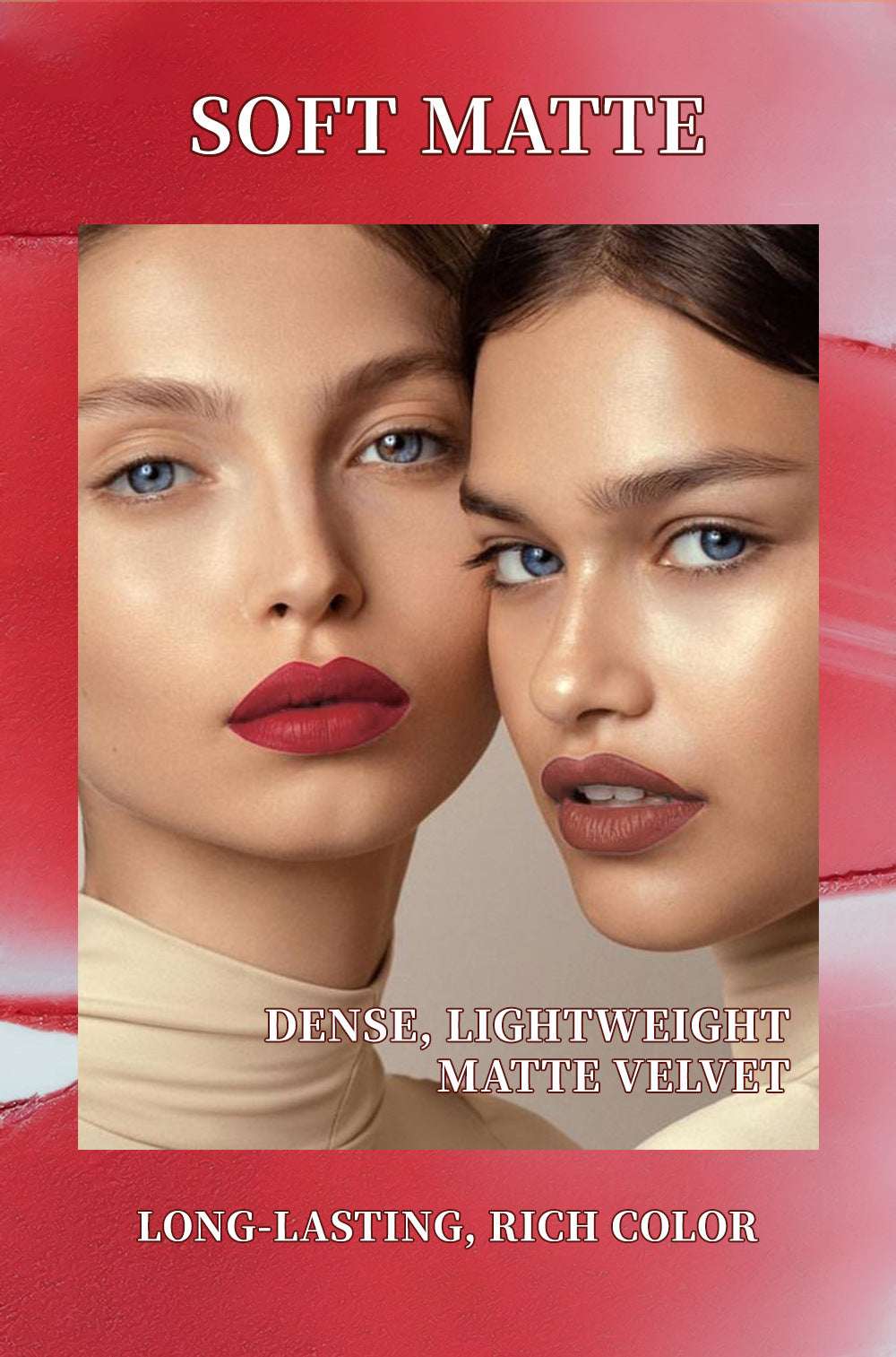 Matte Twist‑Up Lipstick