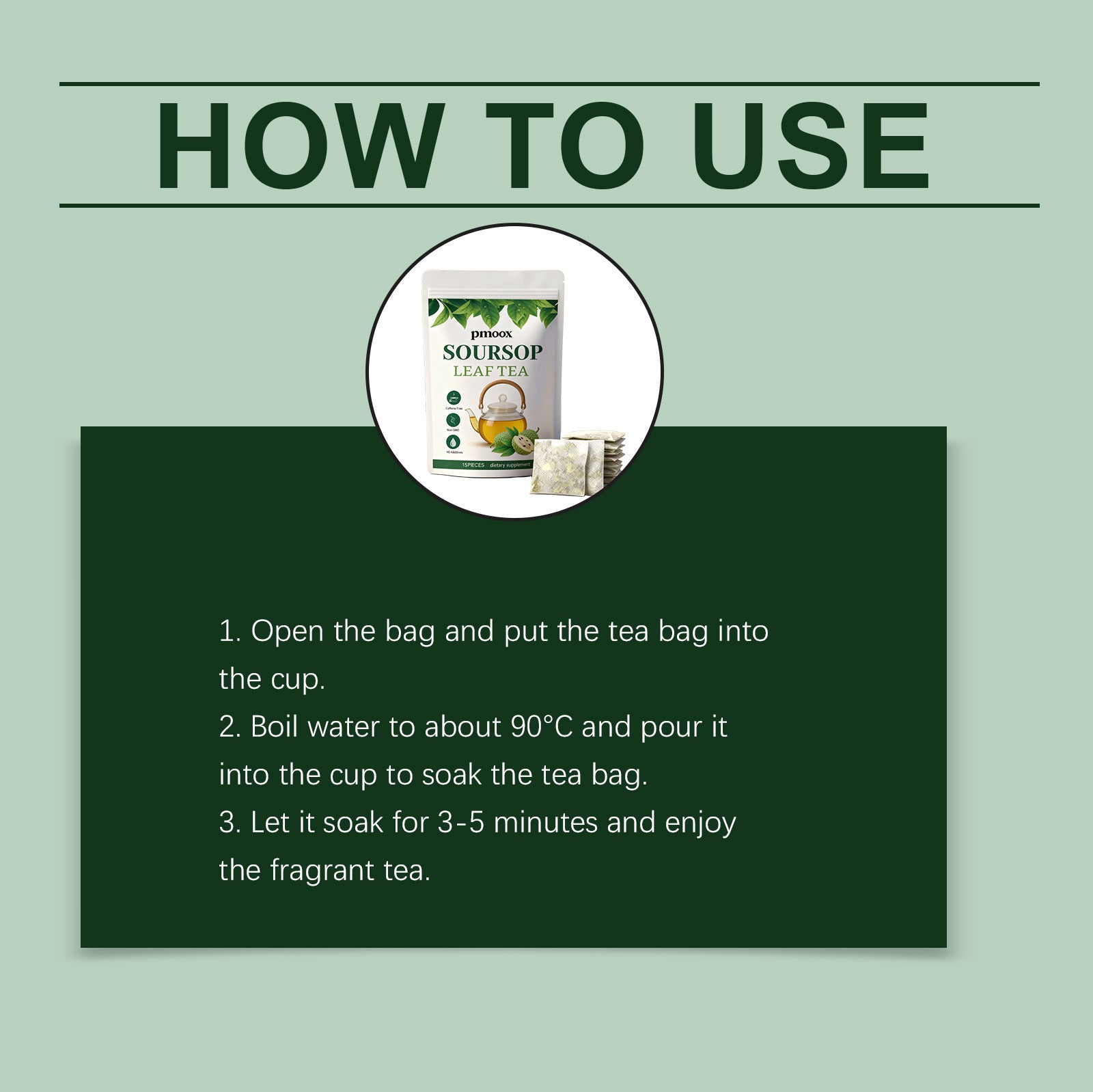 Qingrun Prickly Fruit & Lychee Leaf Tea – Exotic Wellness Blend (60g)