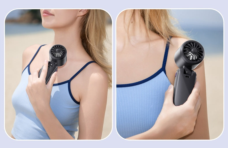 High-Speed Handheld Electric Fan