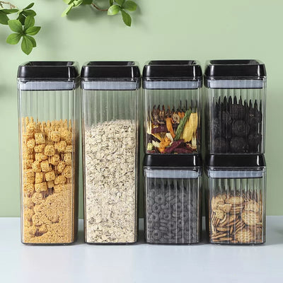 6-Piece Food Storage Jar Set