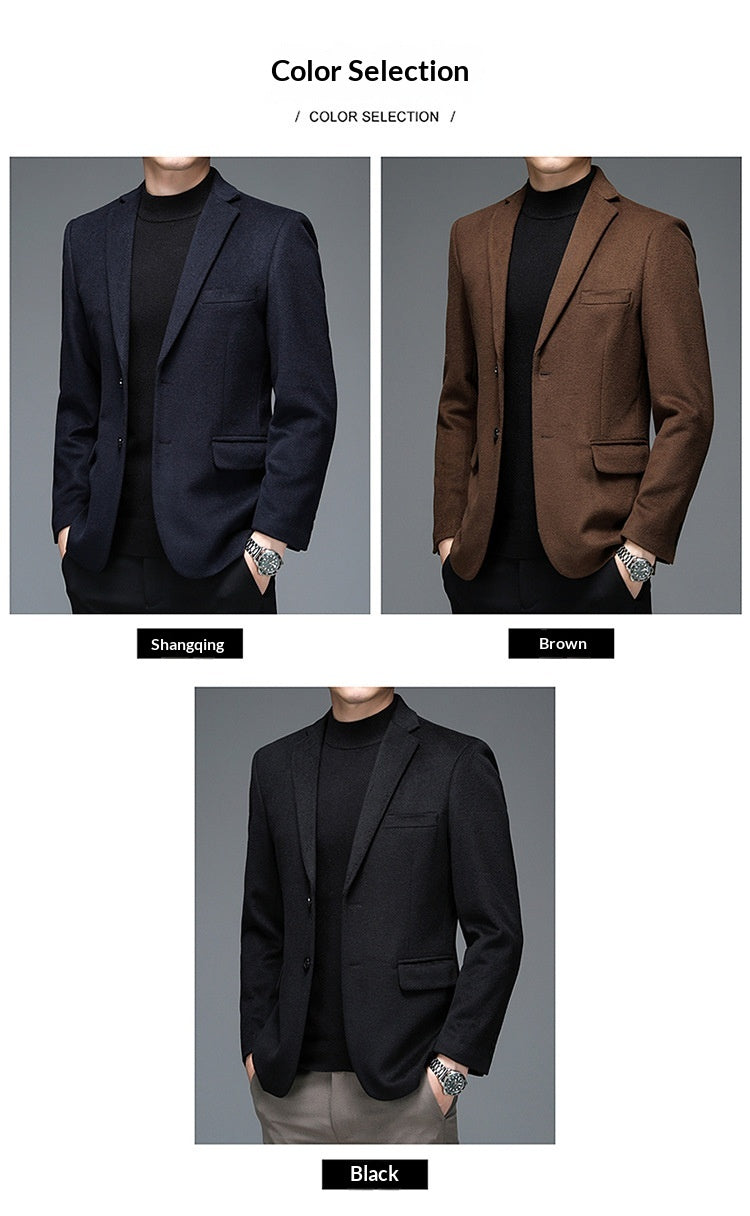 Men’s Casual Wool Suit