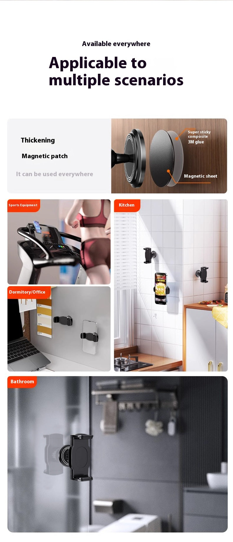 Magnetic Suction Phone Holder