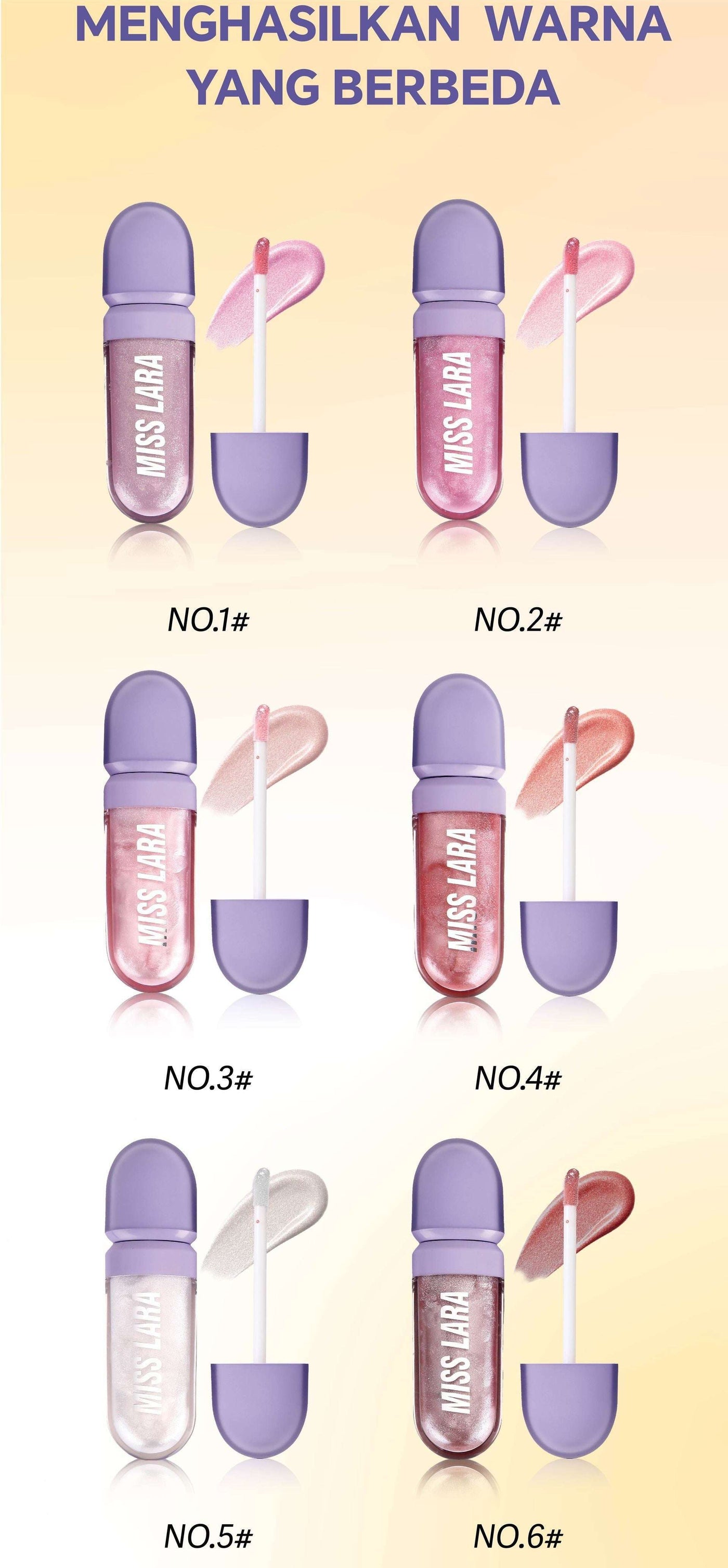 Mirror Effect Plumping Lip Gloss – Electroplated Shine for Instant Bright, Fuller‑Looking Lips