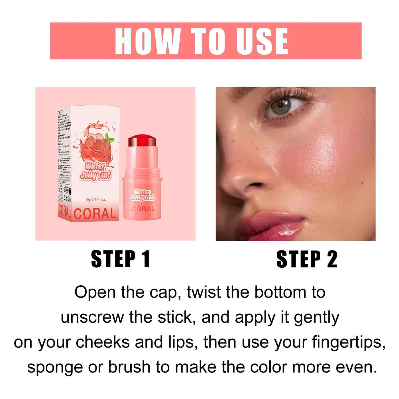 Jelly Texture Blush Stick