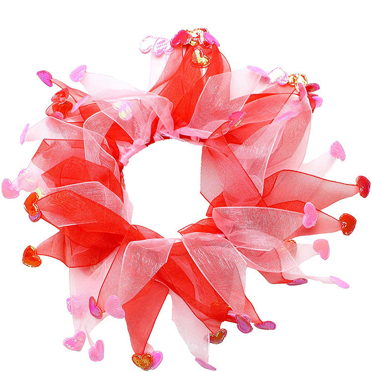 Pet Valentine’s Day Scarf & Hairband