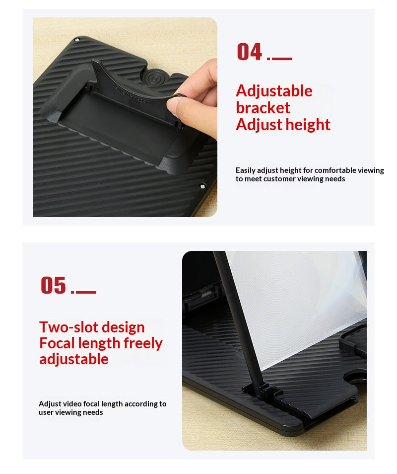 14-inch Vertical Screen Phone Magnifier Stand