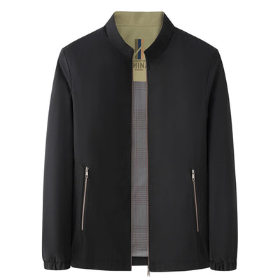 Versatile Casual Stand-Collar Jacket