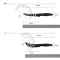 17-Piece Stainless Steel Kitchen Knife Set
