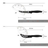 17-Piece Stainless Steel Kitchen Knife Set