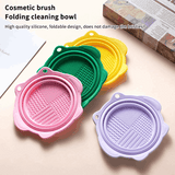 Silicone Makeup Brush Cleaning Bowl