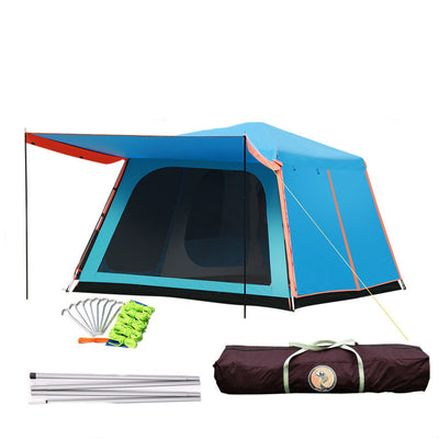 Outdoor Fully Automatic Aluminum Pole Camping Tent