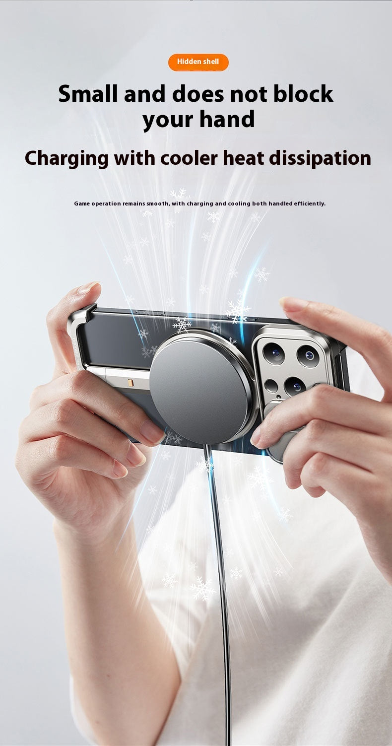 Magnetic Bezel-Free 360° Rotating Bracket Phone Case