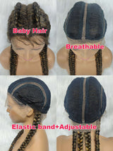4-Strand Lace Braids Wig
