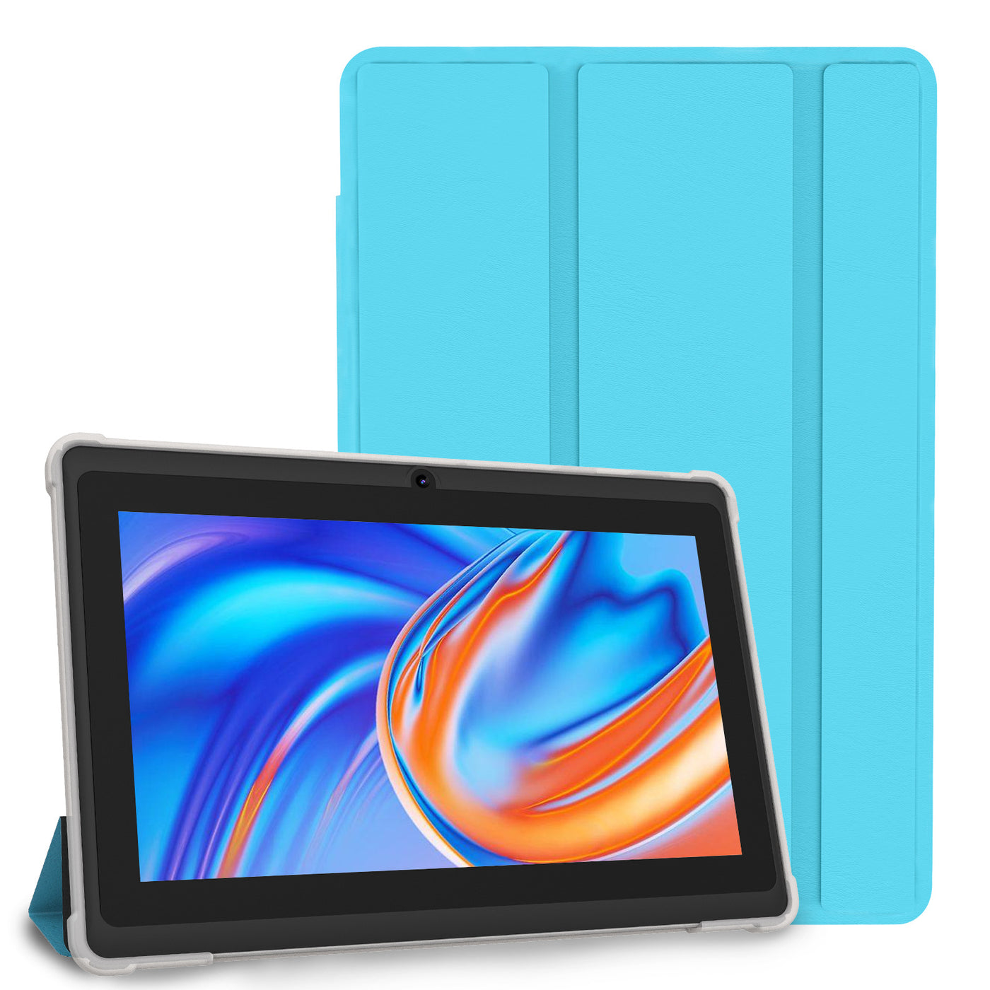 7-inch Android Tablet with a Protective Silicone Case