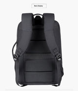 Multi-Functional Black Laptop Backpack