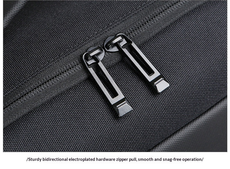 Multi-Functional Black Laptop Backpack